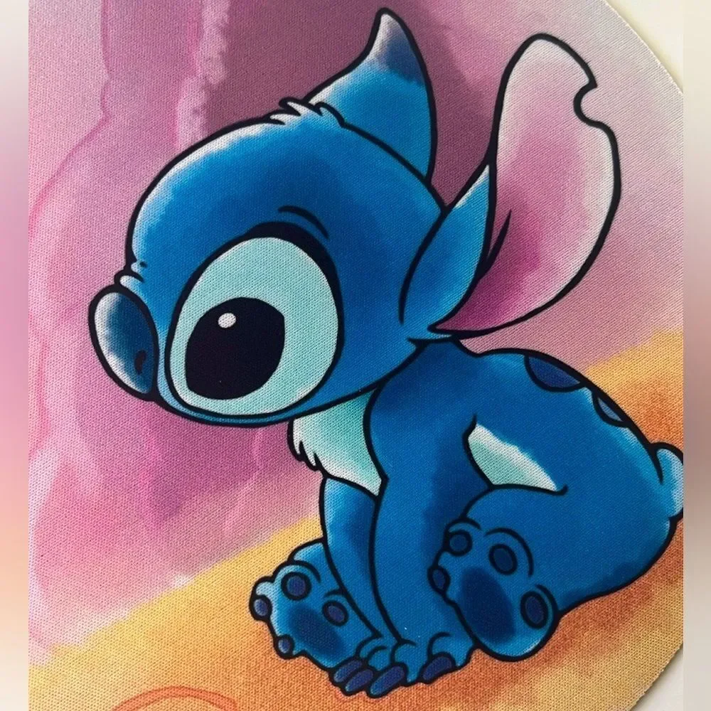 Stitch Round PC Mouse Pad